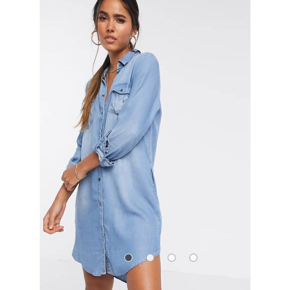 Rails Denim Shirt Dress S